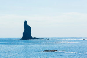薩摩半島の立神岩